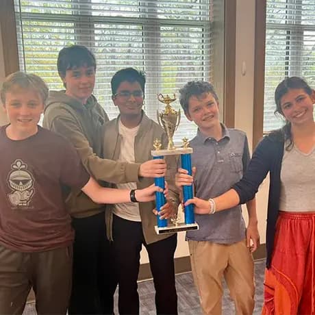 Quiz Bowl Team Wins First in State Championship
